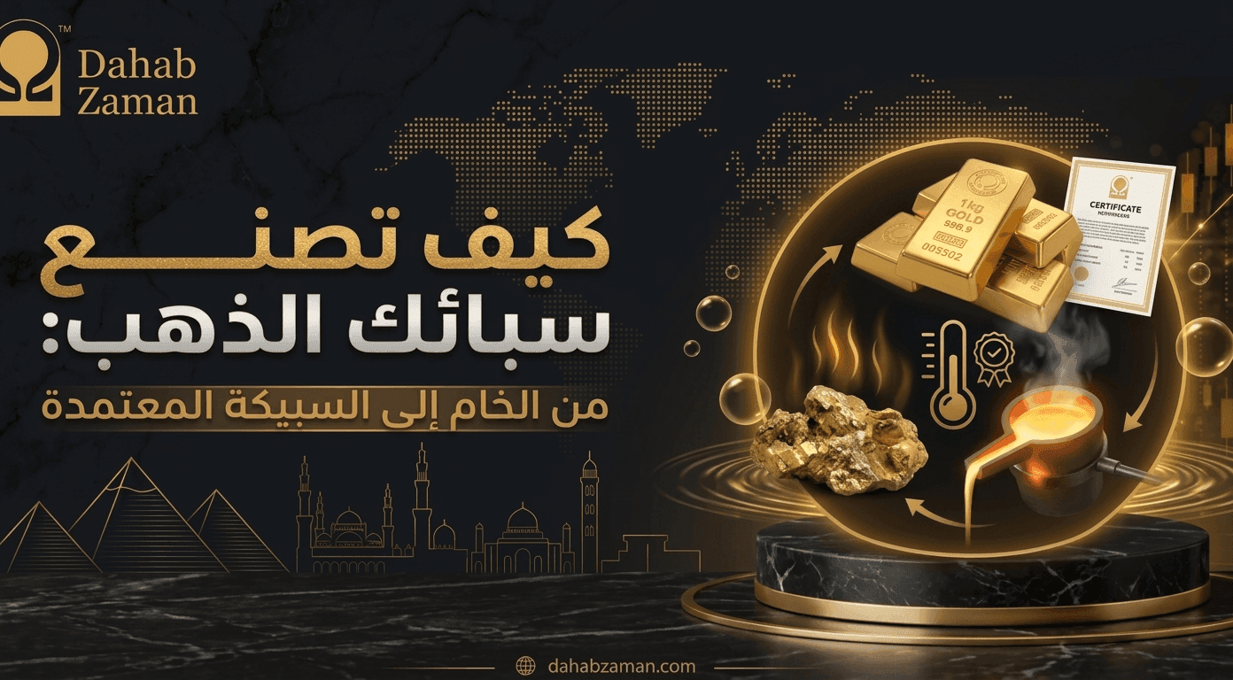كيف تصنع سبائك الذهب