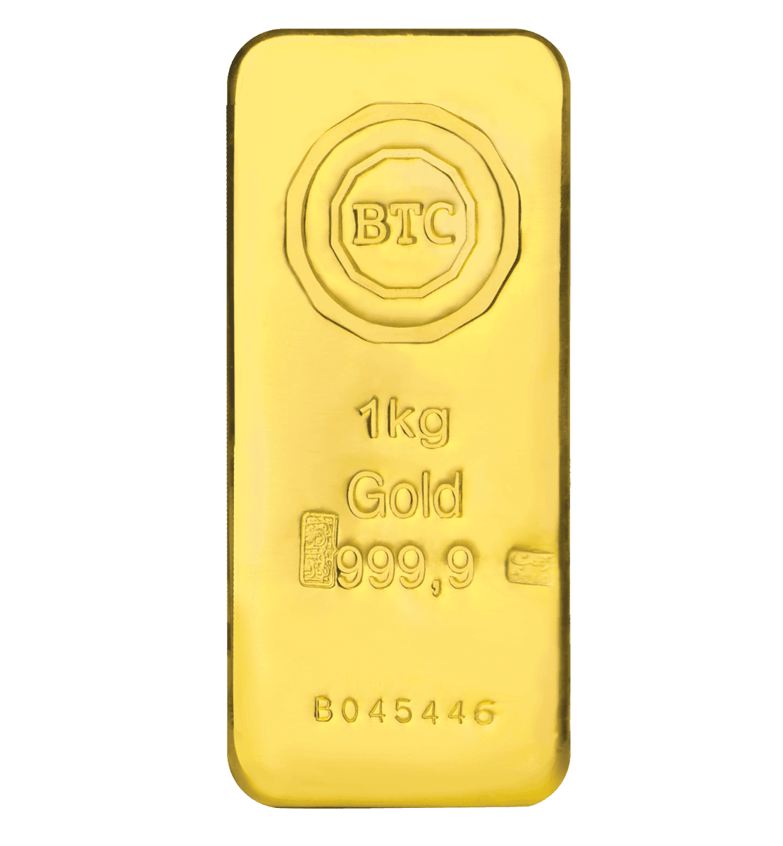 سبيكة ذهب 1000 جرام BTC