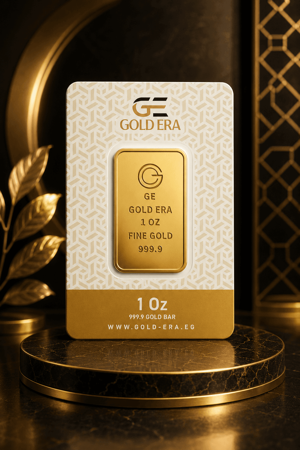 أونصة ذهب 31.10 جرام عيار 24