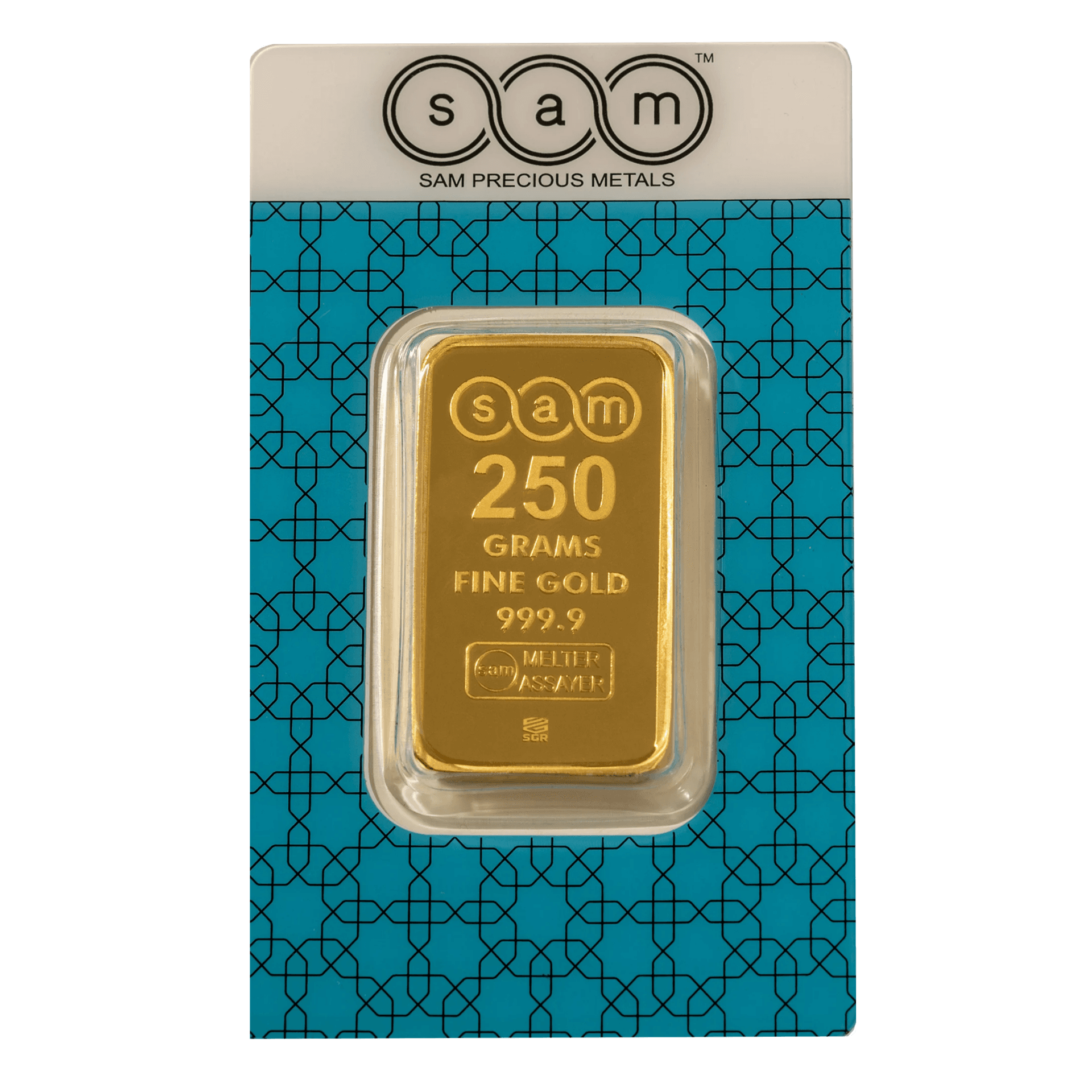 سبيكة سام 250 جرام - عيار 24