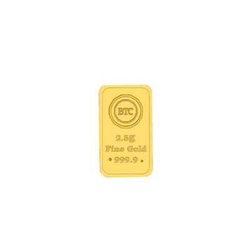 صورة BTC 2.5 Gram Gold Bar