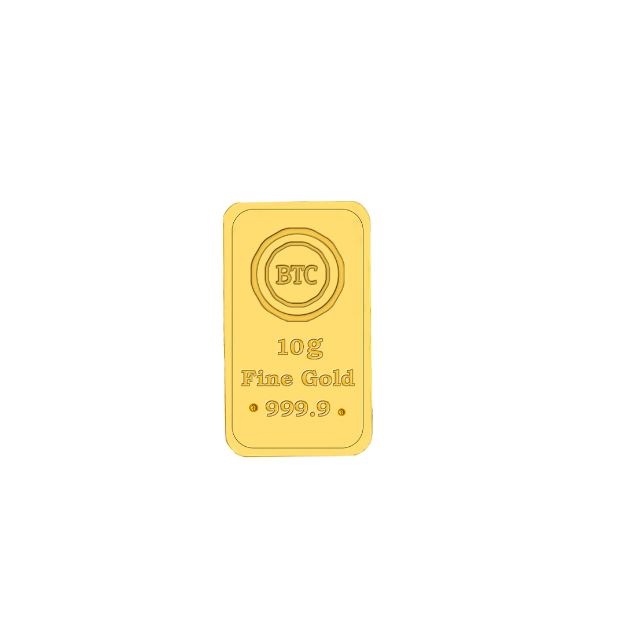 صورة BTC 10 Gram Golds Bar