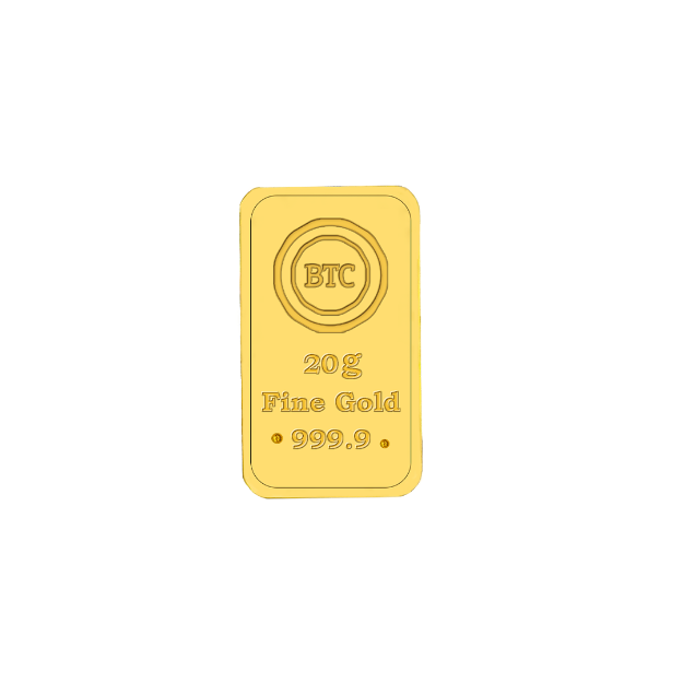 Picture of BTC 20 gram gold bar ( Ayat al-Kursi )