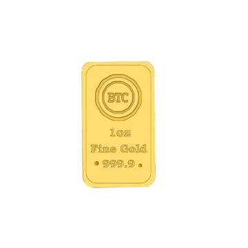 Picture of BTC 31.10 gram gold bar ( Allah Akbar )