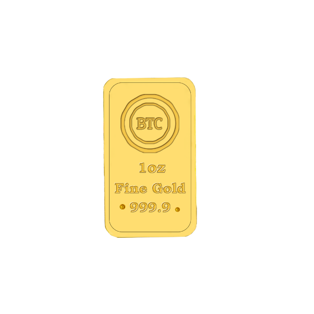 Picture of BTC 31.10 gram gold bar ( Elharam Elmaky )